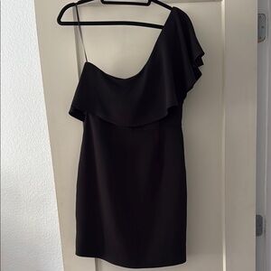 Elegant Black One-Shoulder Dress BB Dakota